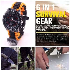 Outdoor Military Survival Sport Swimming Wrist Wat